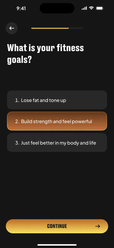 14 - Fitness Goals